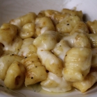 Potato Gnocchi with Browned Butter-Fontina Sauce