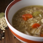 Hearty Chicken Barley Soup